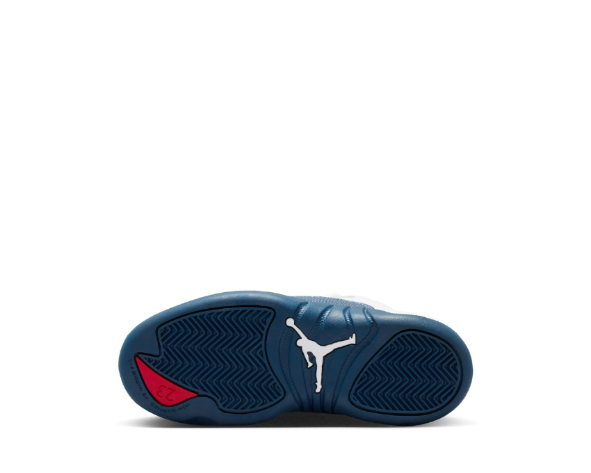 Air Jordan 12 Retro PS blanc bleu — dessus sneakers basketball culture retro OG