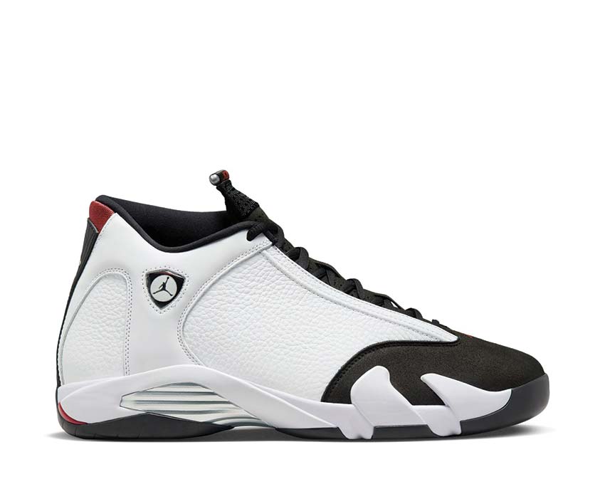 Air Jordan 14 Retro Black Toe White Red — unisex sneaker Jordan 14 Black Toe