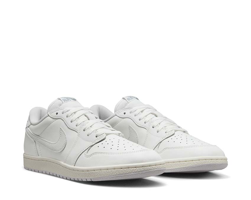 Jordan Air Jordan 1 Low '85 Neutral Grey vue latérale — cuir lisse gris neutre