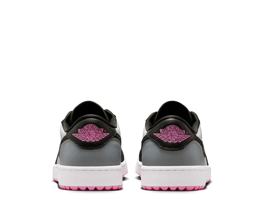 Air Jordan 1 Low Golf Light Pumice arrière — talon Jumpman retro golf collector
