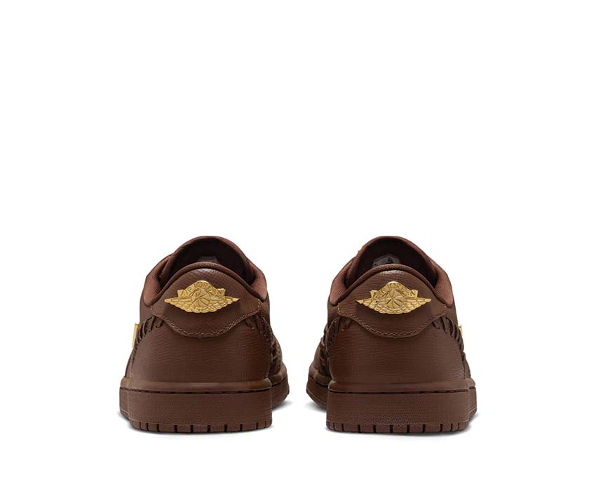 Jordan Air Jordan 1 Low Method Of Make Cacao Gold sole — low sole cacao