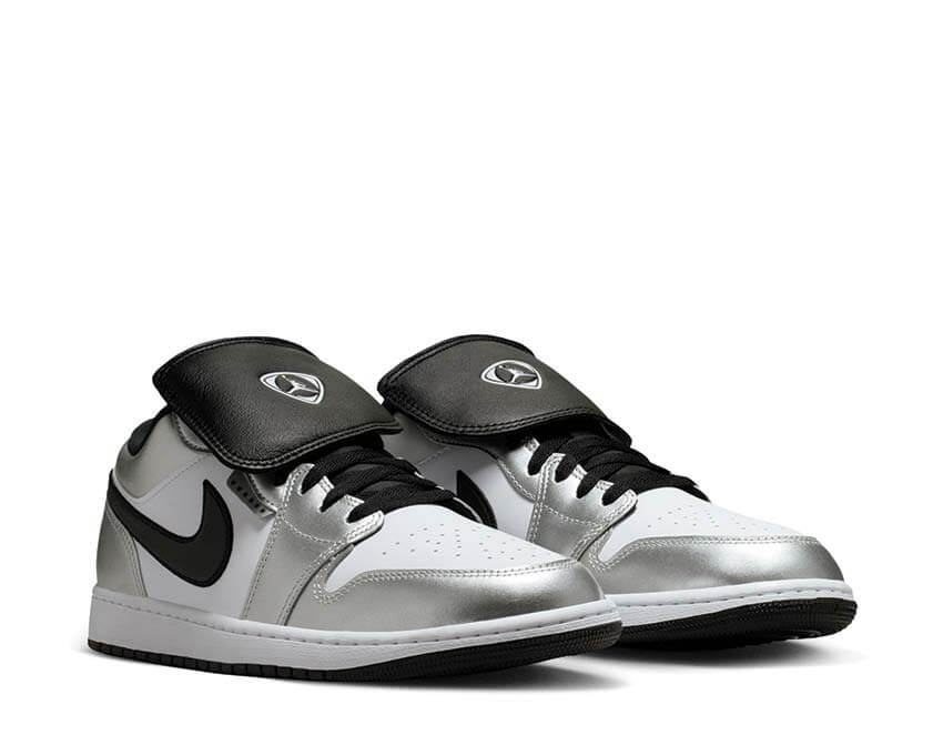Air Jordan 1 Low SE Tiempo dessus — cuir blanc cassé OG basketball iconic