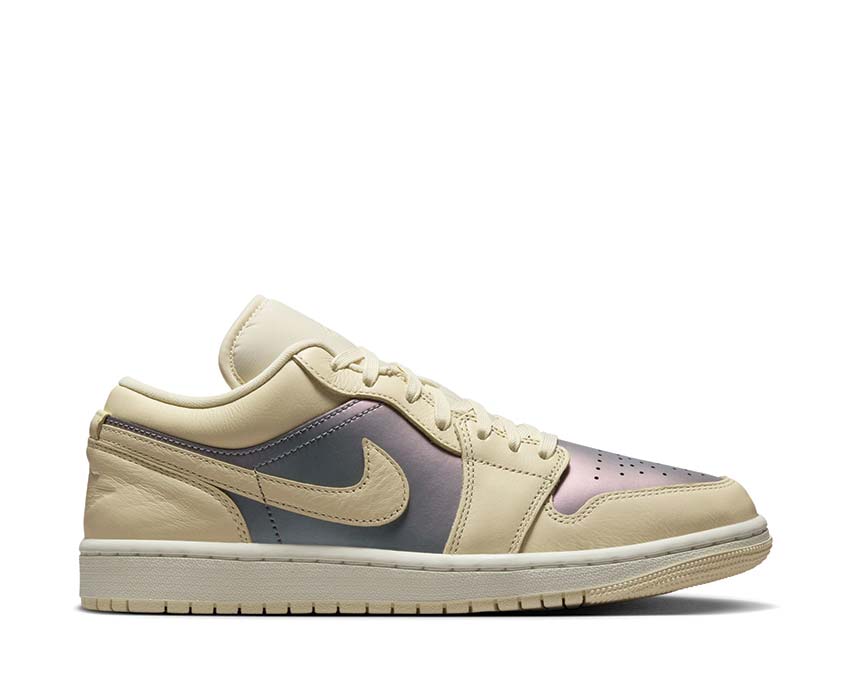 Air Jordan 1 Low SE W Muslin Bleu — baskets femme beige bleu basketball culture
