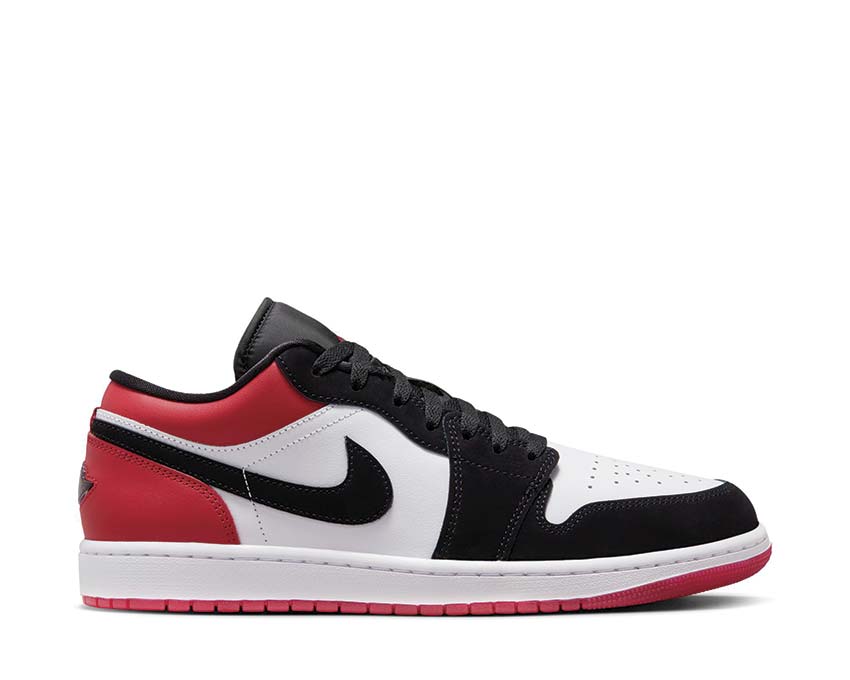 Air Jordan 1 Low SE Blanc Noir Rouge — baskets homme streetwear basketball iconic