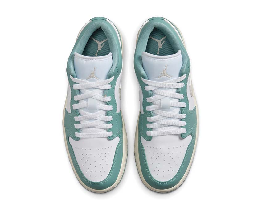 Air Jordan 1 Low W Cannon semelle — caoutchouc blanc basketball sneaker femme