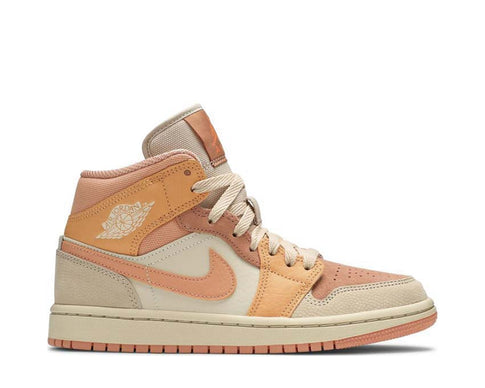 Jordan Air Jordan 1 Mid W Atomic Orange — sneaker unisex arancione atomico bianco