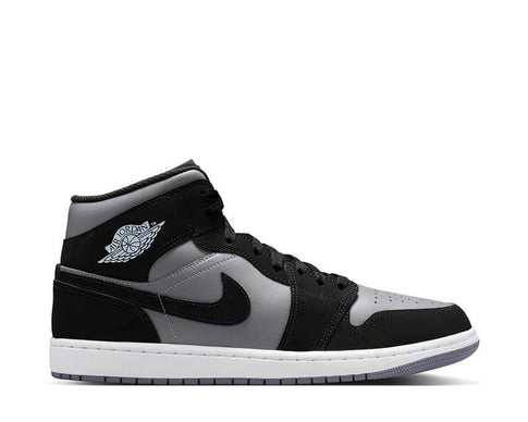 Air Jordan 1 Mid Black — sneaker homme all black cuir Jordan 1 Mid