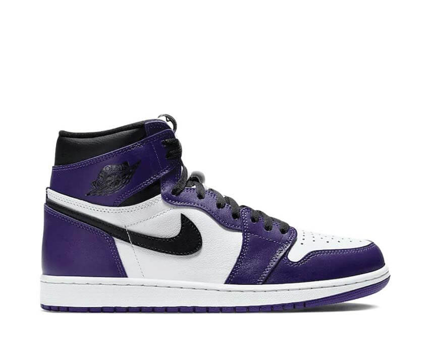 Air Jordan 1 Retro High OG Court Purple — sneaker homme cuir premium