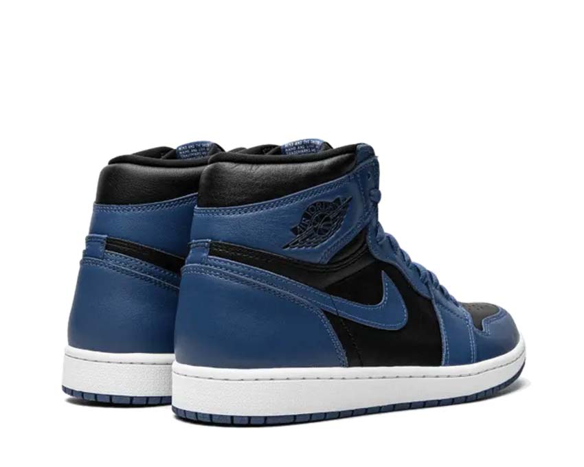 Jordan Air Jordan 1 Retro High OG DK Marina Blue Black White suola — gomma Air