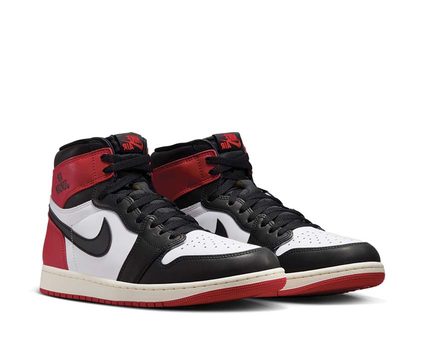 Air Jordan 1 Retro High OG Black Toe semelle — semelle blanche Jordan 1 High