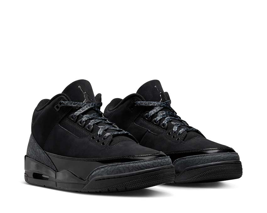 Jordan Air Jordan 3 Retro Black Cat suola — ammortizzazione Air visibile