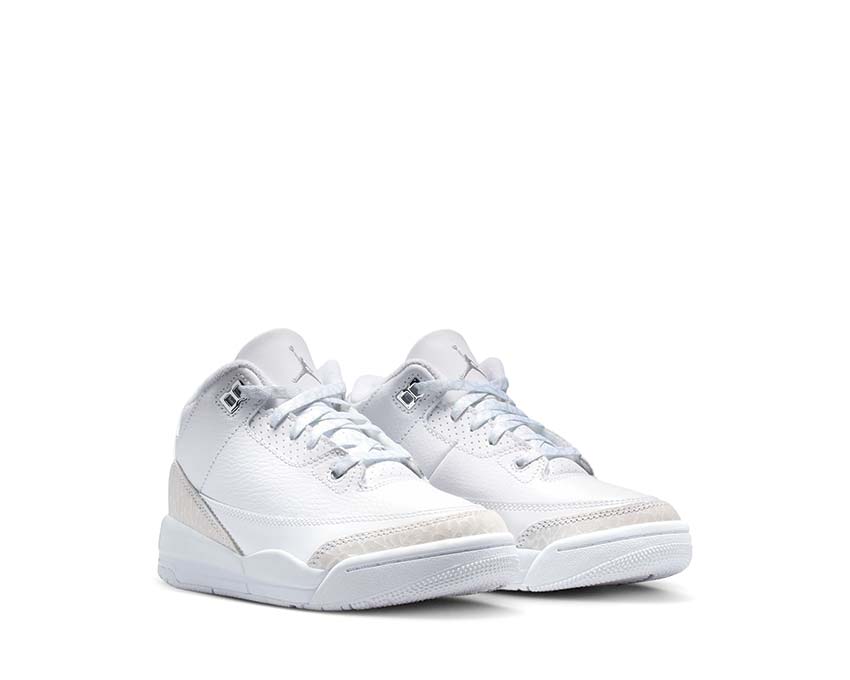 Air Jordan 3 Retro PS Pure Money semelle — Air visible Jordan 3 blanc Pure Money