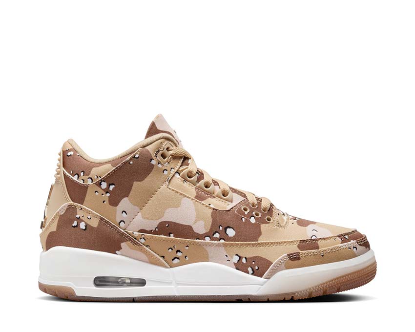 Jordan Air Jordan 3 Retro Desert Camo Driftwood — sneaker unisex camo desierto