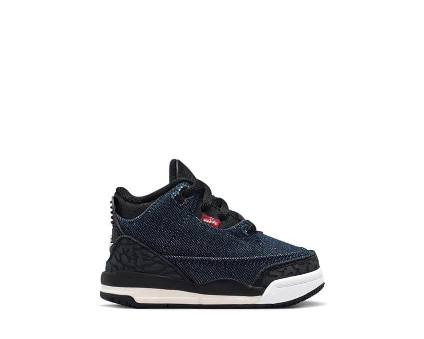 Air Jordan 3 x Levi's® TD Indigo — sneaker bébé denim indigo Jordan 3