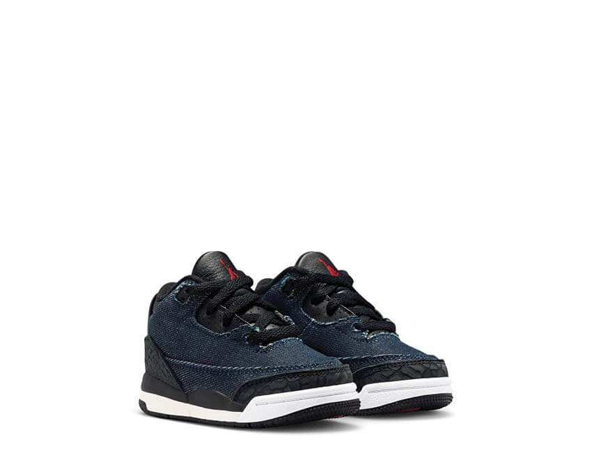 Air Jordan 3 x Levi's® TD Indigo semelle — amorti Air visible collab Levi's