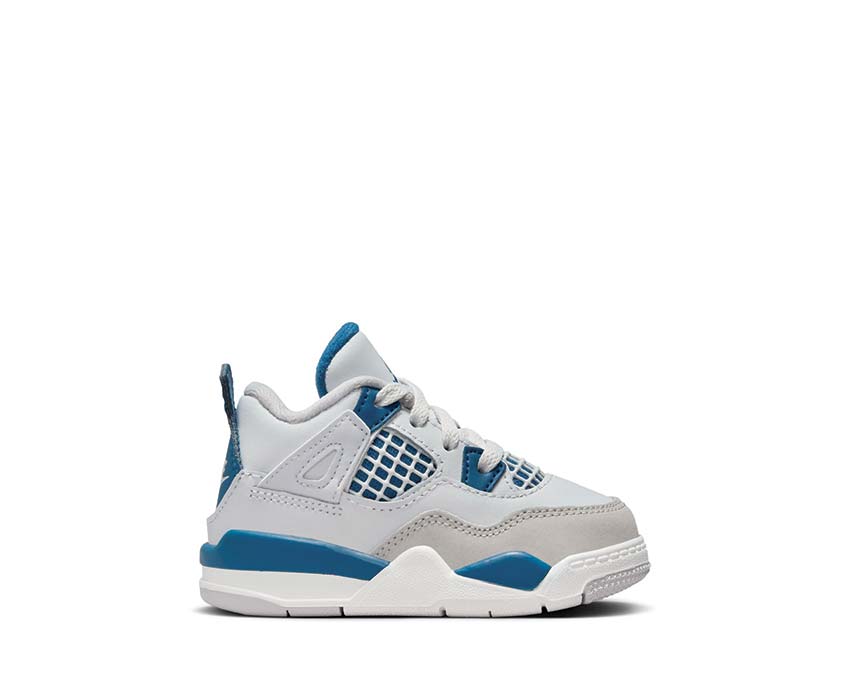 Air Jordan 4 Retro TD Industrial Blue — zapatilla niño azul industrial Jordan 4