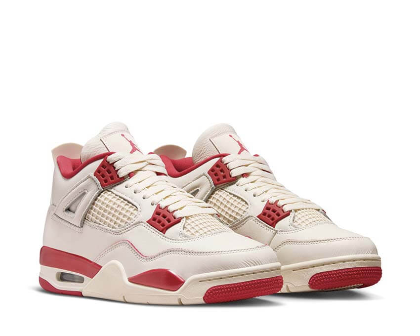Air Jordan 4 Retro W Lover Letter semelle — Air visible Jordan 4 rose blanc