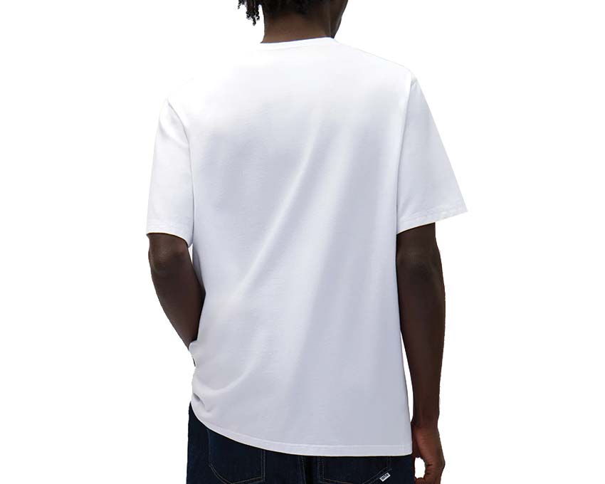 Arte Big Flower T-shirt White vue latérale — détail fleur graphique