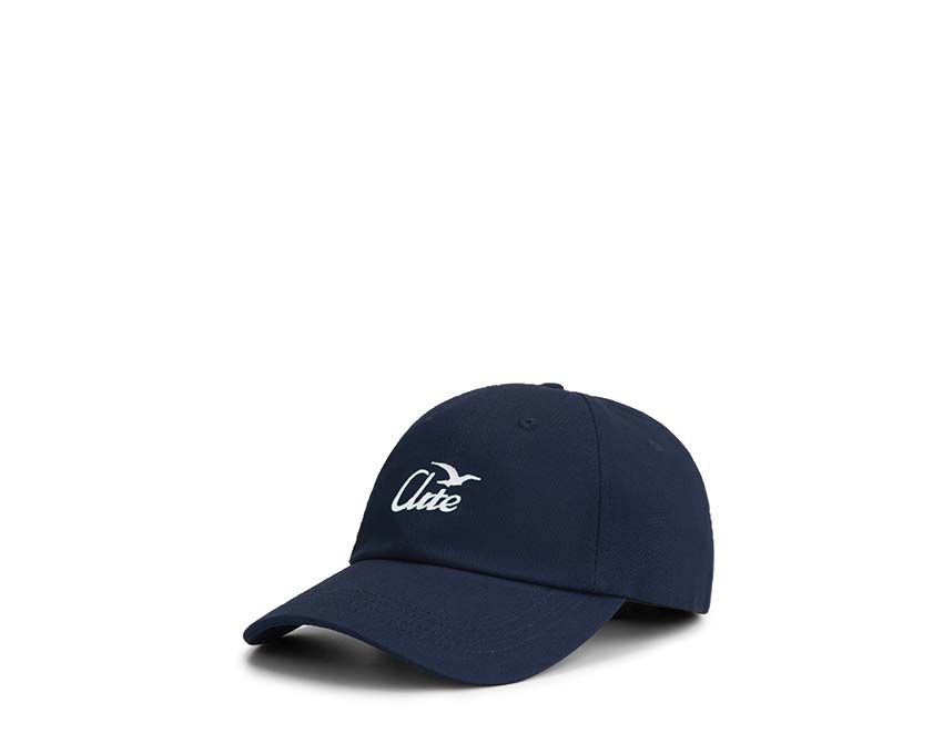 Arte Bird Logo Cap Navy — cappellino unisex logo uccello ricamato streetwear