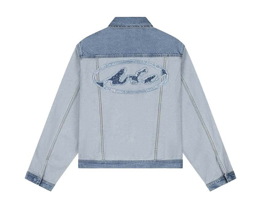 Arte Denim Inside/Out Jacket vue latérale — veste homme denim réversible deux faces