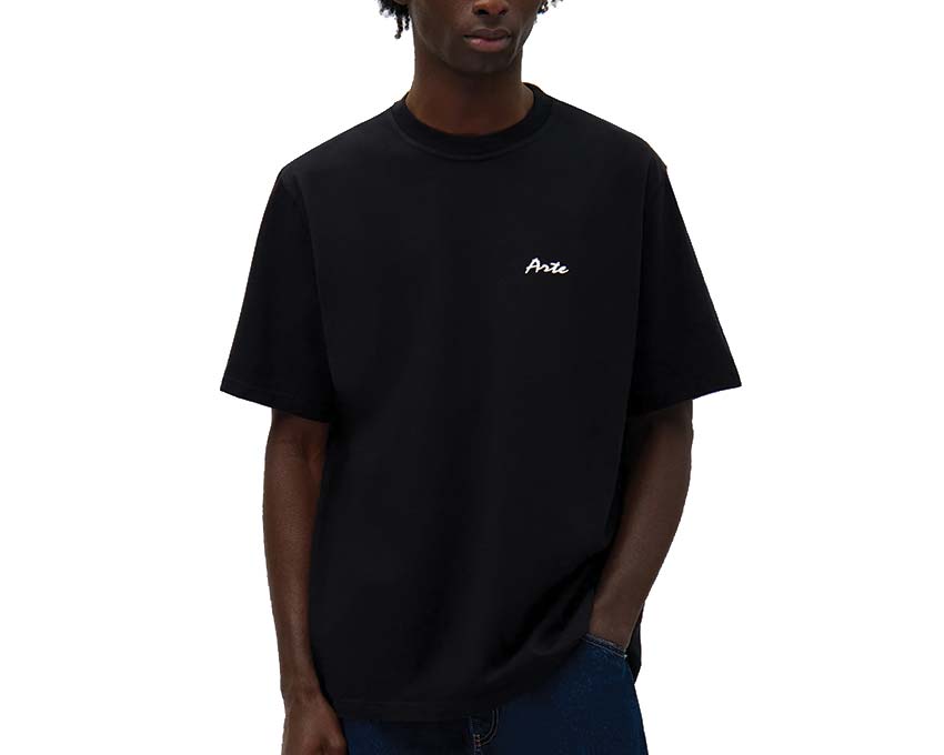 Arte Elements Print T-shirt Black — t-shirt uomo stampa elementi grafici