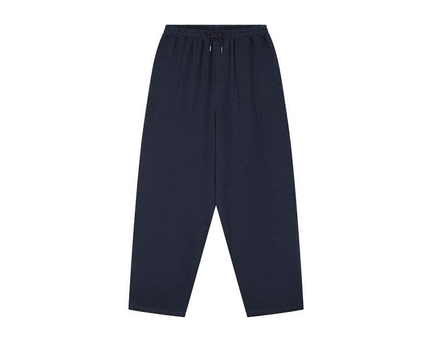 Arte Linen Pants Marine — pantalon homme lin coupe décontractée