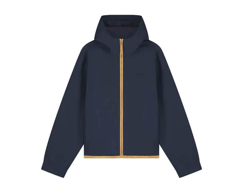 Arte Linen Tape Hooded Jacket — veste à capuche homme lin avec bandes