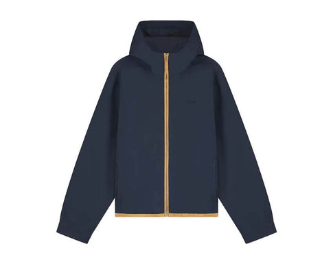 Arte Linen Tape Hooded Jacket — veste à capuche homme lin avec bandes