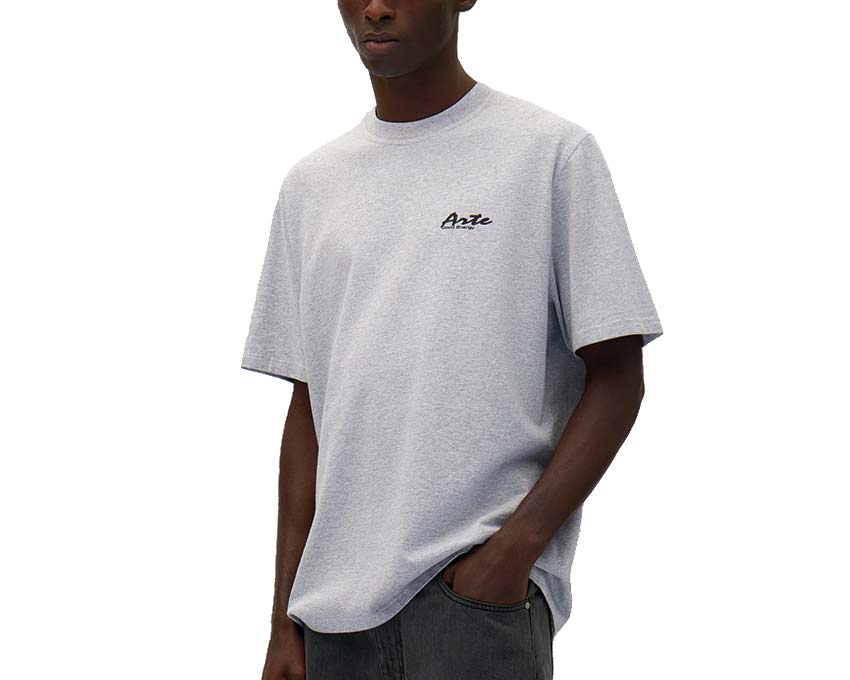 Arte Multicolor Print T-shirt Grey — camiseta hombre estampado multicolor gráfico