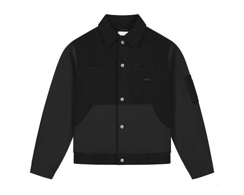 Arte Nylon Wool Combo Jacket — veste homme nylon laine combiné