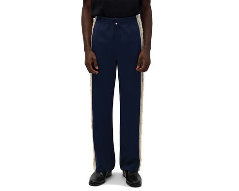 Arte Trim Pants Navy — pantaloni uomo finiture a contrasto streetwear