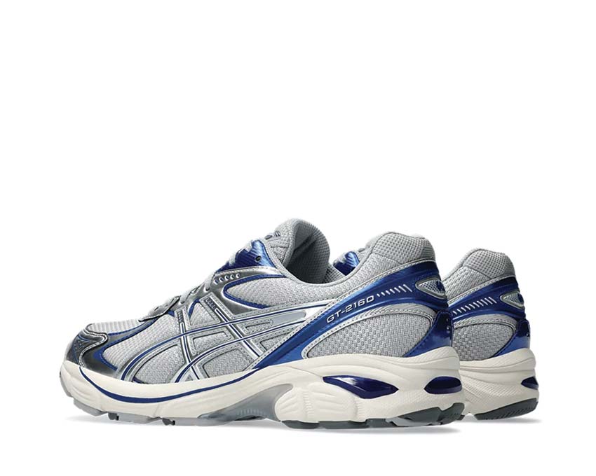 Asics GT-2160 Piedmont Grey/Deep Marine suela — amortiguación Gel estabilidad