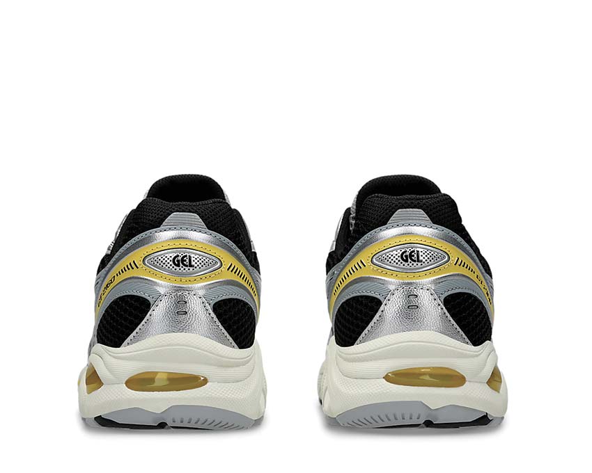 Asics GT-2160 Piedmont Grey/Pure Silver detalle — mesh y ante vintage