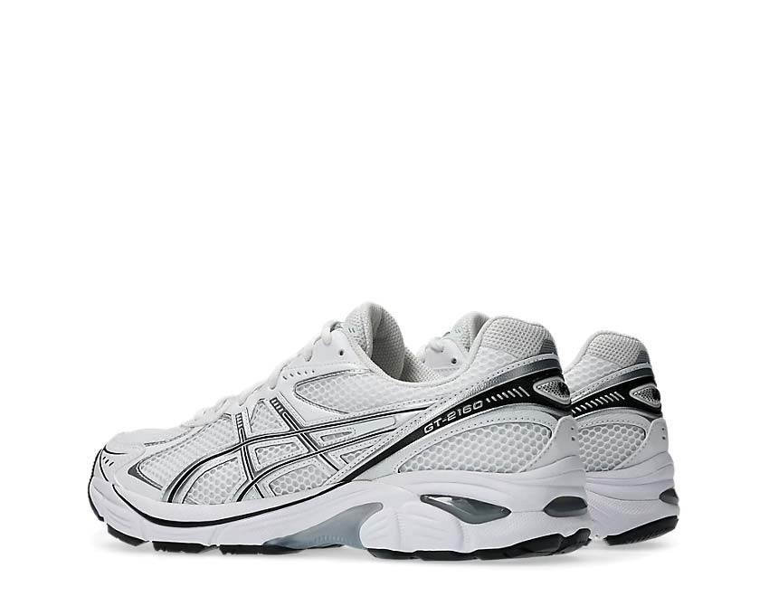 Asics GT-2160 Pure Silver White/Pure Silver sole — Gel stability cushioning