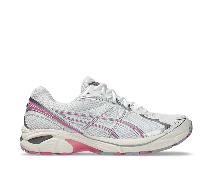 Asics GT-2160 White/Sweet Pink — running rétro homme stabilité et amorti