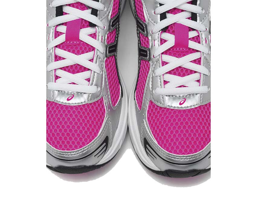 Asics Gel 1130 Neon Pack Pink vue latérale — tige mesh et overlay neon