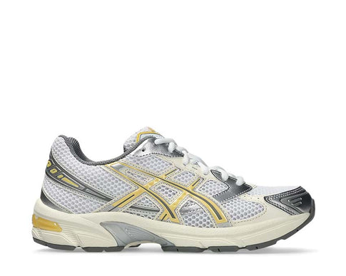 Asics Gel 1130 Faded Yellow White/Faded Yellow — Unisex-Laufschuh Retro 90s Gel-Komfort