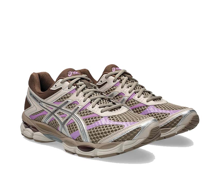 Asics Gel Cumulus 16 Pink vue latérale — tige mesh respirante