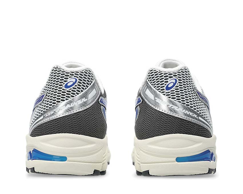 Asics Gel DS Trainer 14 White/Asics Blue semelle — GEL amorti léger talon