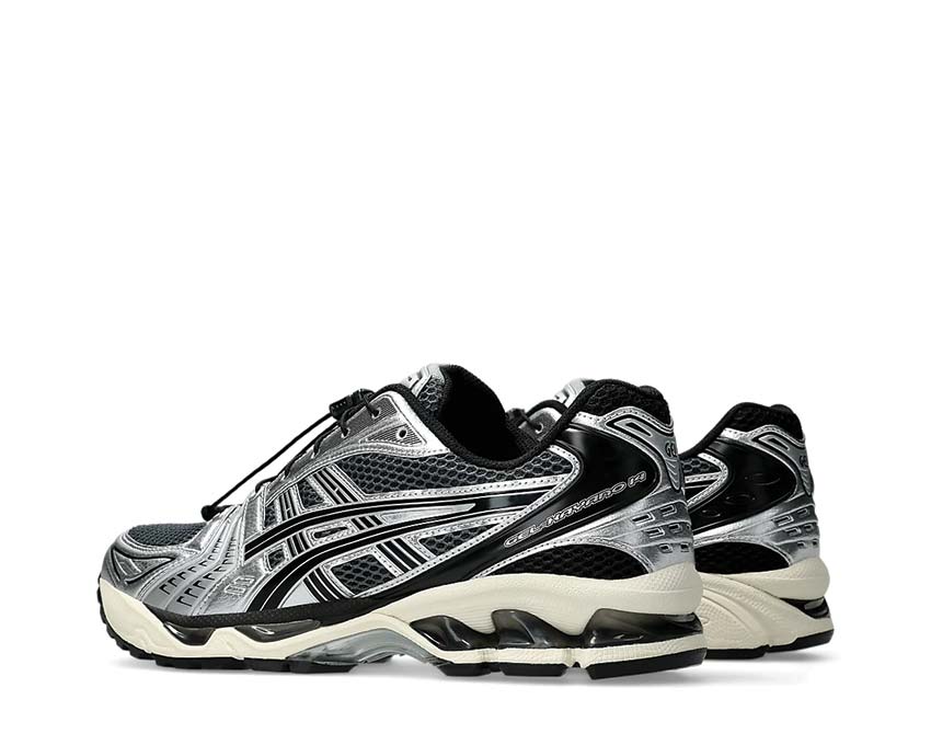 Asics Gel Kayano 14 Carrier Grey/Black semelle — amorti Gel avant/arrière