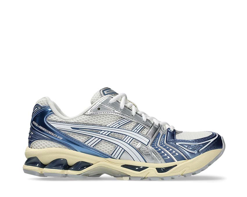 Asics Gel Kayano 14 Cream/Denim Blue — Herren-Laufschuh Gel-Dämpfung vorne/hinten