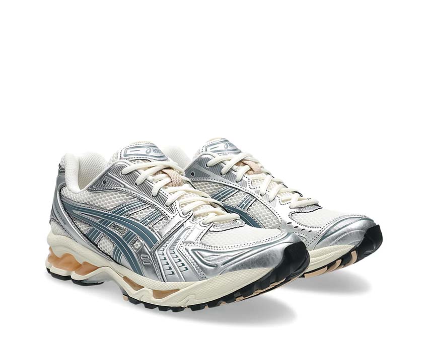 Asics Gel Kayano 14 Cream/Ironclad semelle — amorti Gel avant/arrière
