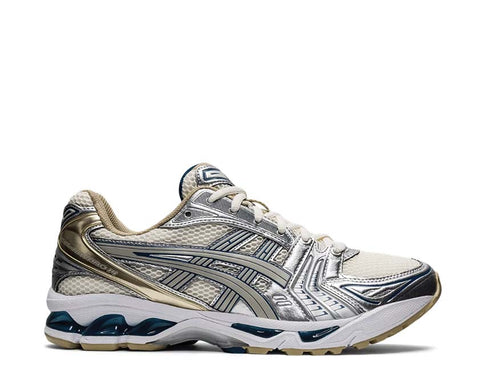 Asics Gel Kayano 14 Cream/Pure Silver — running homme amorti Gel avant/arrière