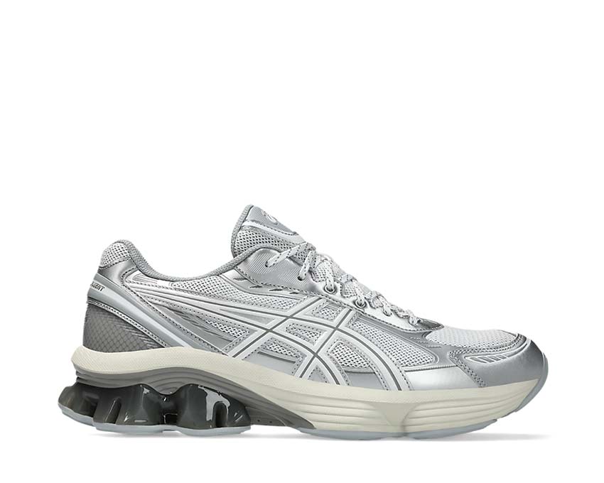 Asics Gel Kinetic Fluent White/White — running homme amorti Gel dynamique légèreté