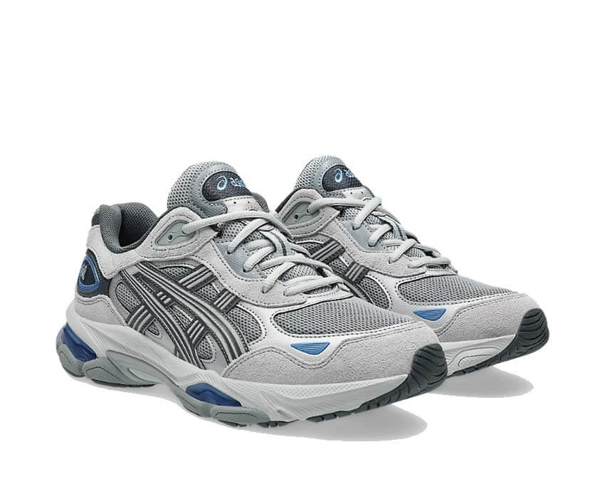 Asics Gel NYC 2.0 Gravel vue latérale — tige mesh vintage modernisée