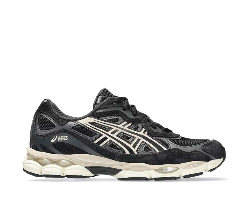 Asics Gel NYC Black/Black — sneaker running all-black vintage homme noirfonce.eu France