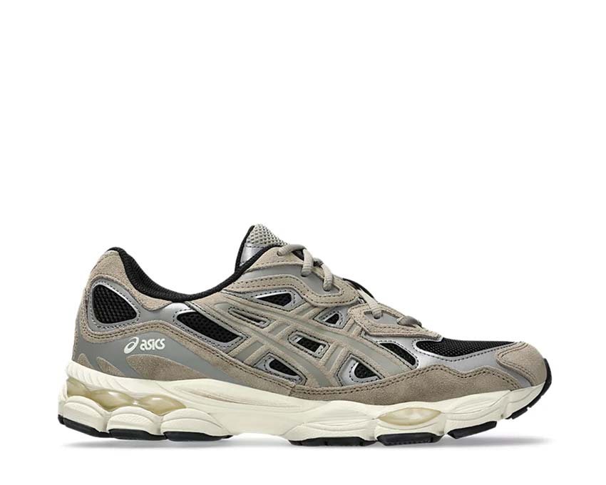 Asics Gel NYC Greige Black/Greige — Vintage Herren-Laufschuh urbaner Stil