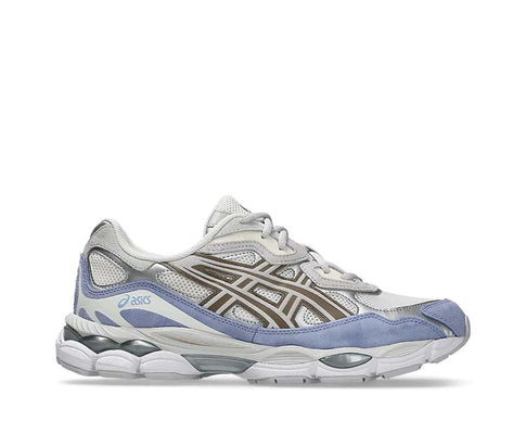 Asics Gel NYC Cream/Cloud Grey — running rétro mixte amorti Gel