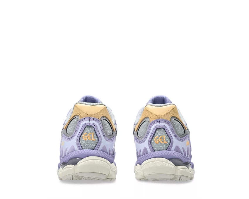 Asics Gel NYC Piedmont Grey/Bluebell semelle — amorti Gel rétro