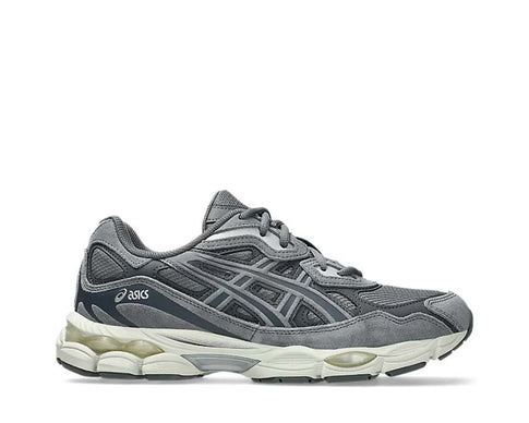 Asics Gel NYC Steel Grey / Carrier Grey — sneaker running rétro homme amorti GEL